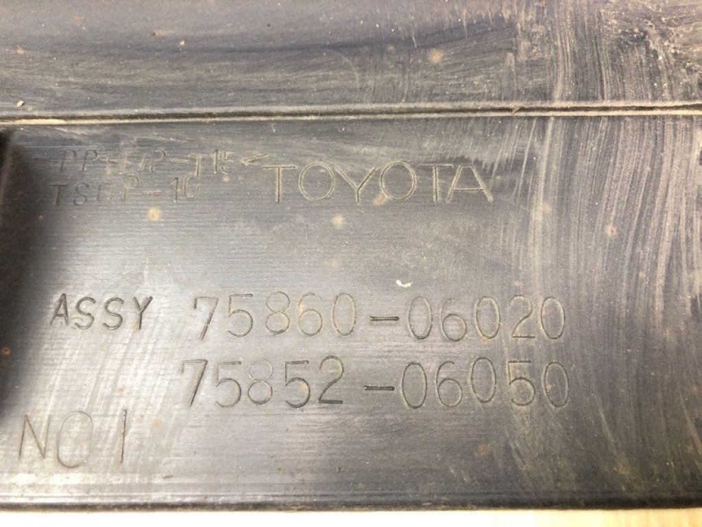 7585206904 | Накладка порогу зовнішня лів. TOYOTA CAMRY 40 06-11 - Фото 8