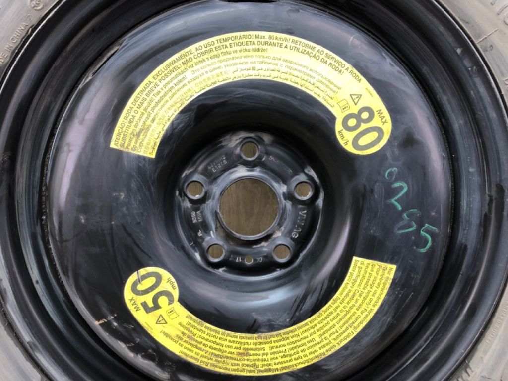 5N0601027E | Колісний диск (докатка) VOLKSWAGEN TIGUAN 08-17 - Фото 4