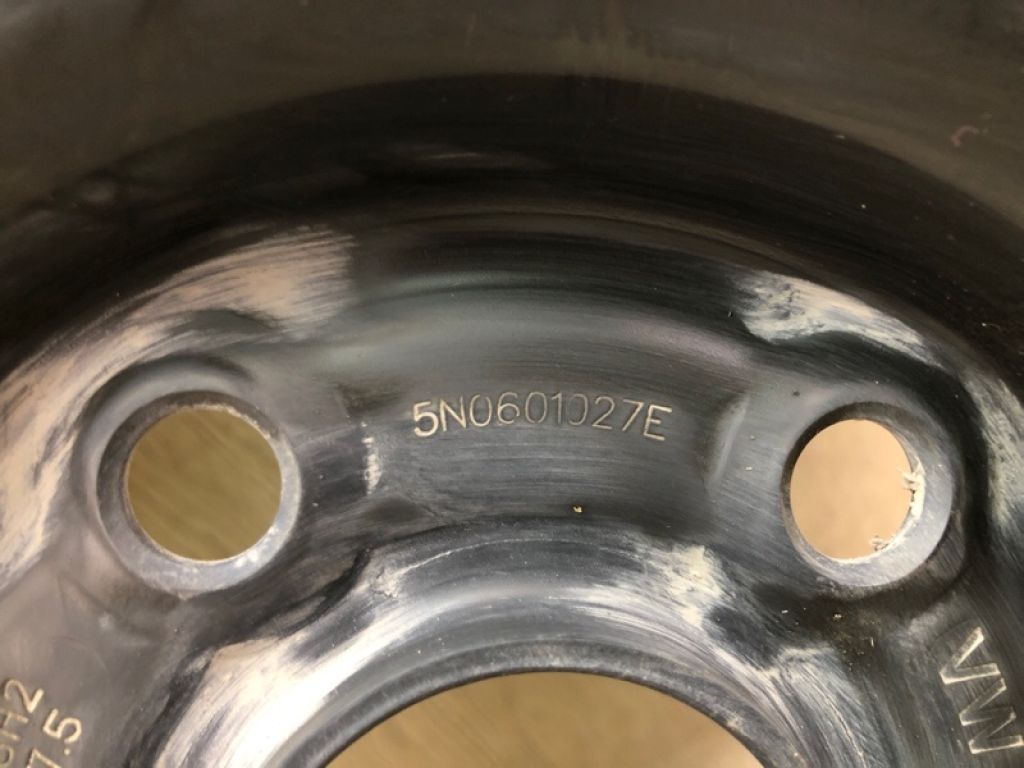 5N0601027E | Колісний диск (докатка) VOLKSWAGEN TIGUAN 08-17 - Фото 6