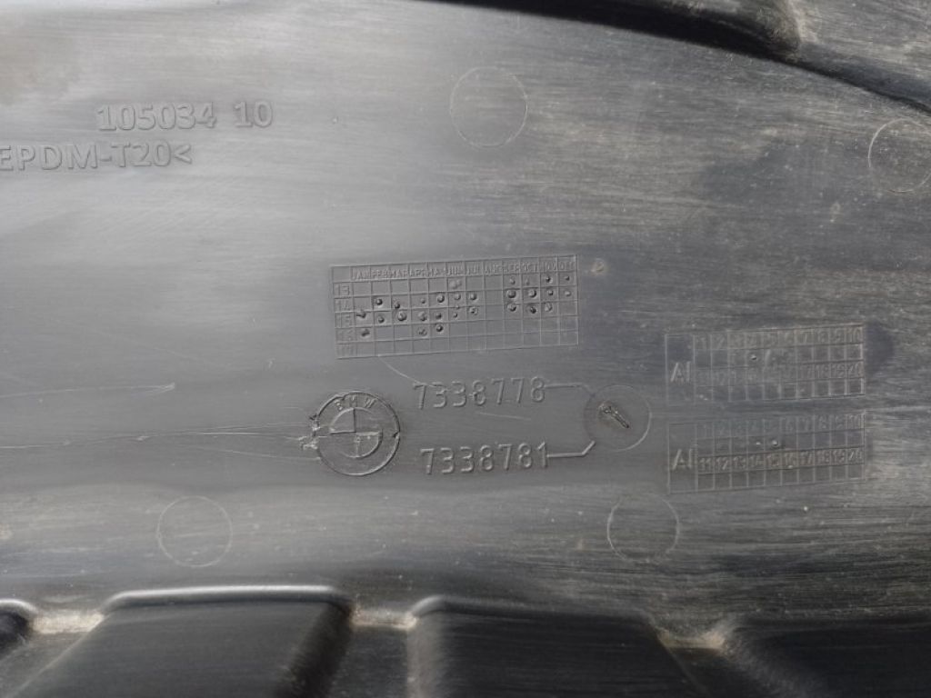 51127338778 | Захист заднього бампера BMW X3 (F25) 11-17 - Фото 3