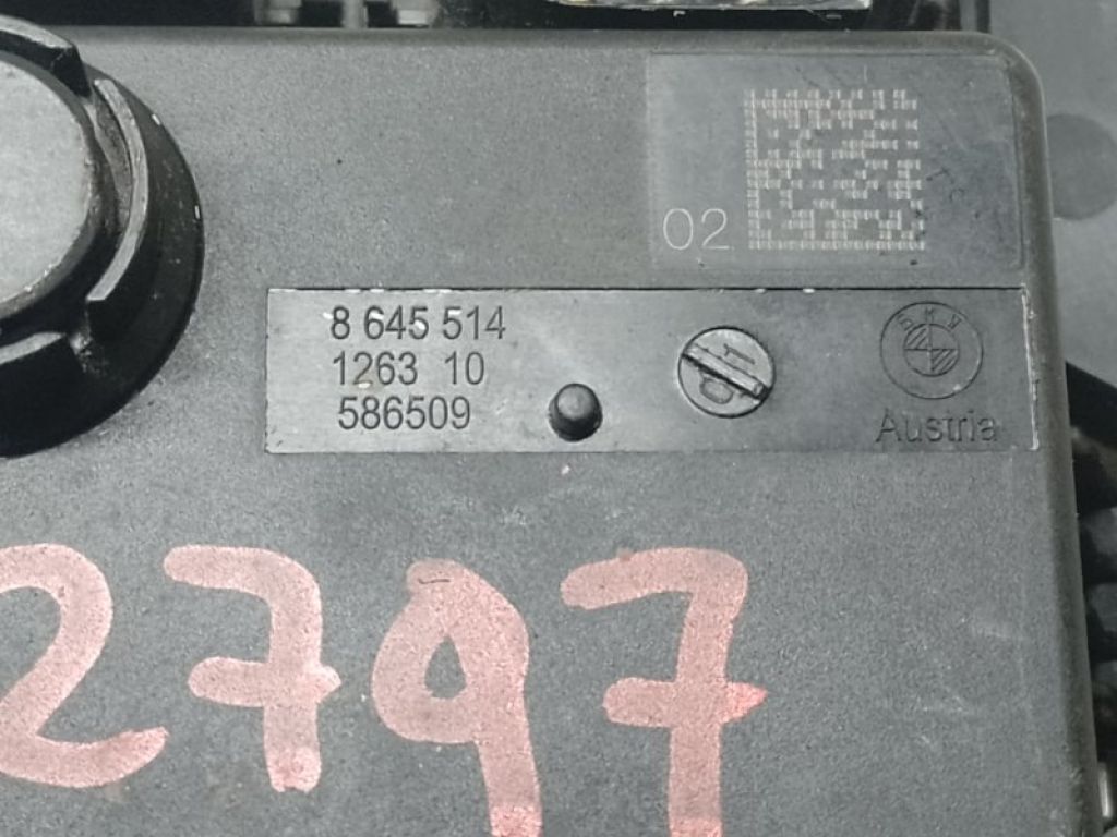 12638645514 | Блок електронний BMW X3 (F25) 11-17 - Фото 4