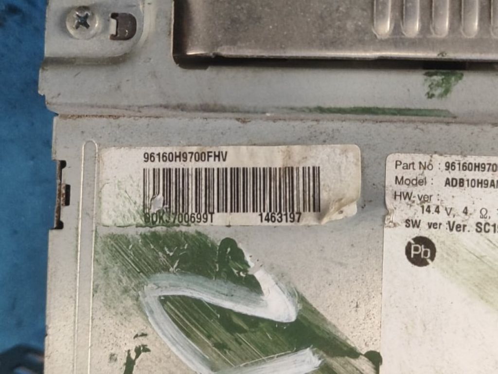 96160-H9700FHV | магнітола KIA RIO FB 17- - Фото 7