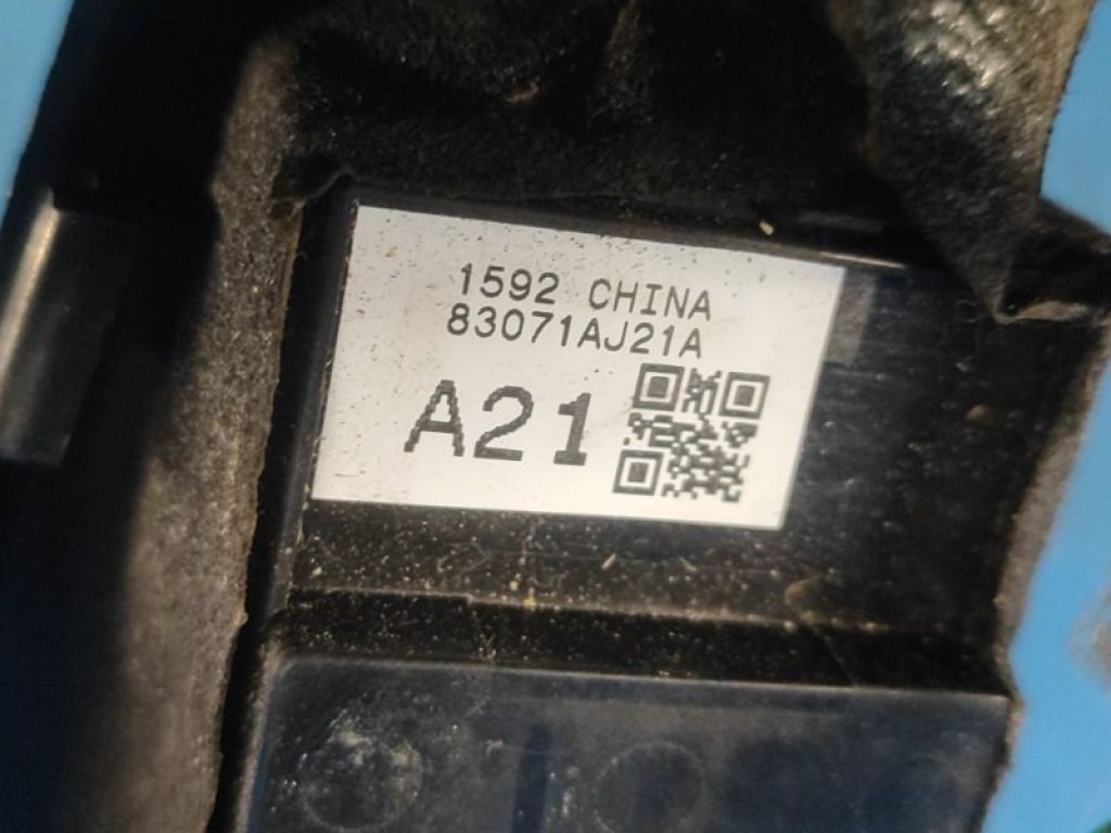 83071AJ21A | Блок керування склопідіймачами передн. лів. SUBARU OUTBACK 09-14 BR - Фото 5