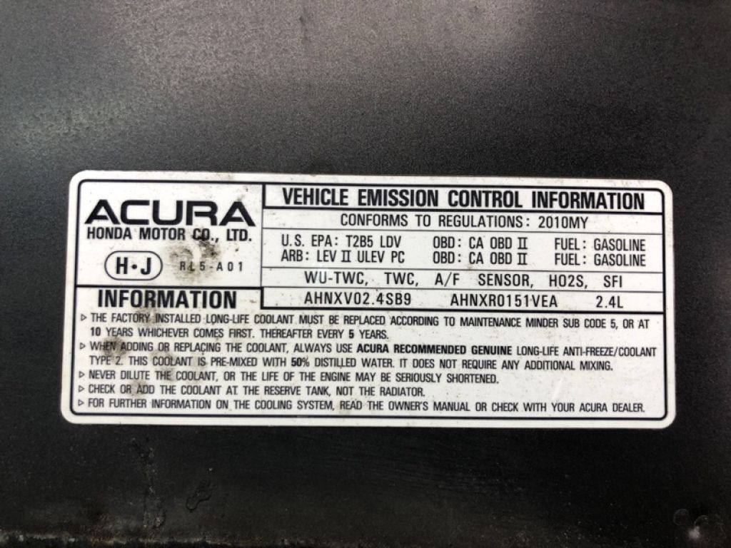 60100-TL0-A92ZZ | Капот HONDA ACCORD CU8 / TSX 08-14 - Фото 13