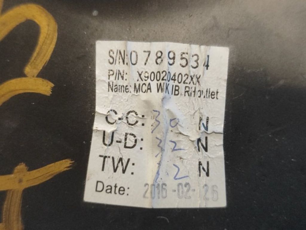 X90020402XX | Дефлектор воздушный прав. JEEP GRAND CHEROKEE 11-22 - Фото 7