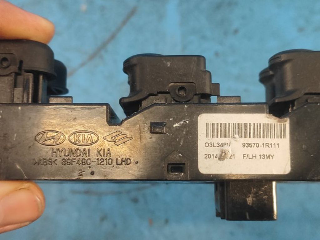 93570-1R111 | Блок керування склопідіймачами передн. лів. HYUNDAI ACCENT RB 10- - Фото 5