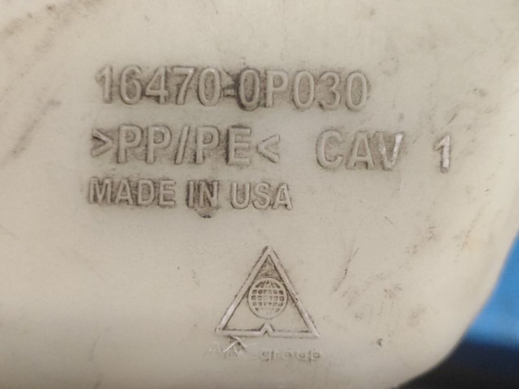 16470-0P030 | Бачок розширювальний TOYOTA VENZA 09-16 - Фото 4