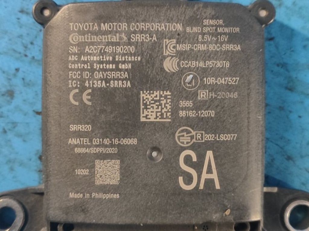 88162-12070 | Датчик сліпих зон LEXUS NX 21- - Фото 5