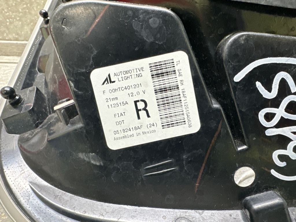 05182418AF | Ліхтар зовнішній прав. FIAT 500 (312/FF) 07-19 - Фото 9