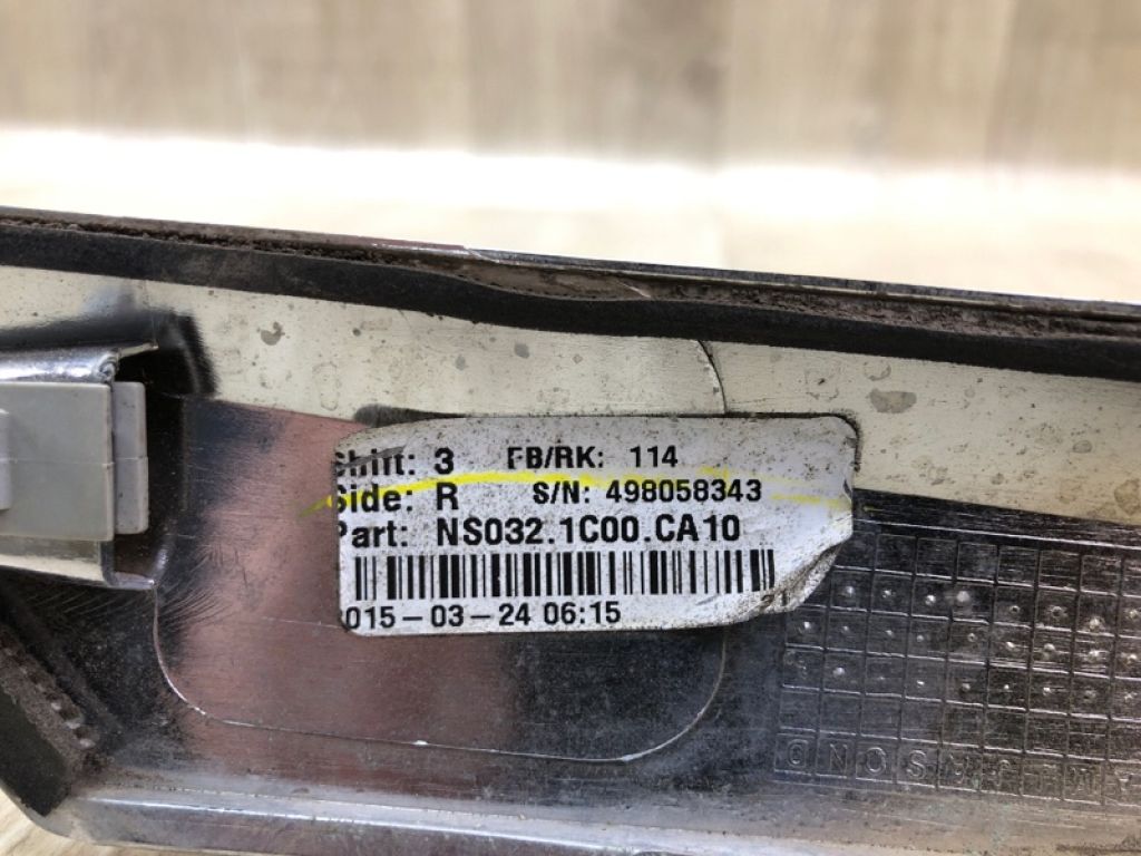 848103SH0A | Панель підсвічування номера NISSAN SENTRA B17 12-21 - Фото 9