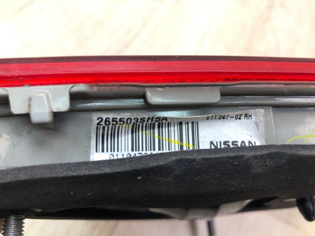 265503SH5A | Ліхтар внутрішній прав. NISSAN SENTRA B17 12-21 - Фото 5