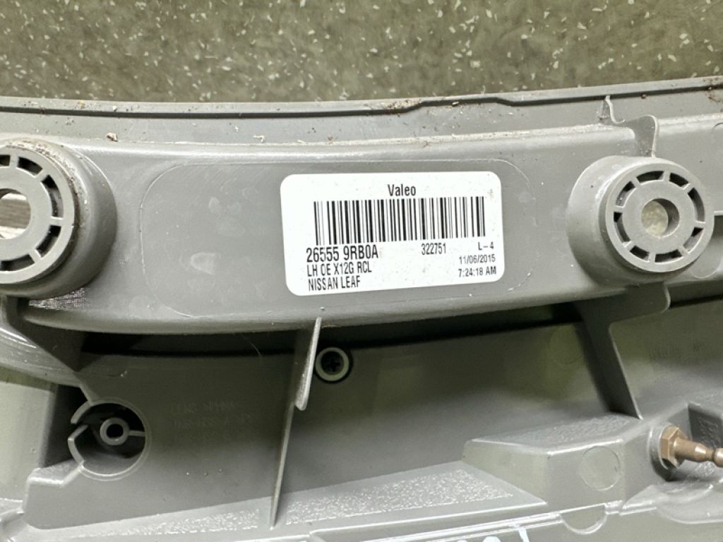 265559RB0A | Ліхтар зовнішній лів. NISSAN LEAF 10-17 - Фото 10