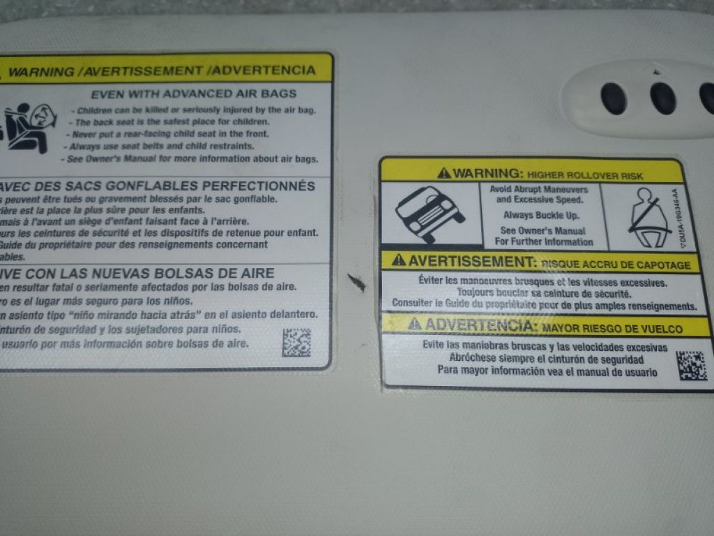 CJ5Z-7804105-FC | Козирок сонцезахисний лів. FORD ESCAPE 12-19 - Фото 4