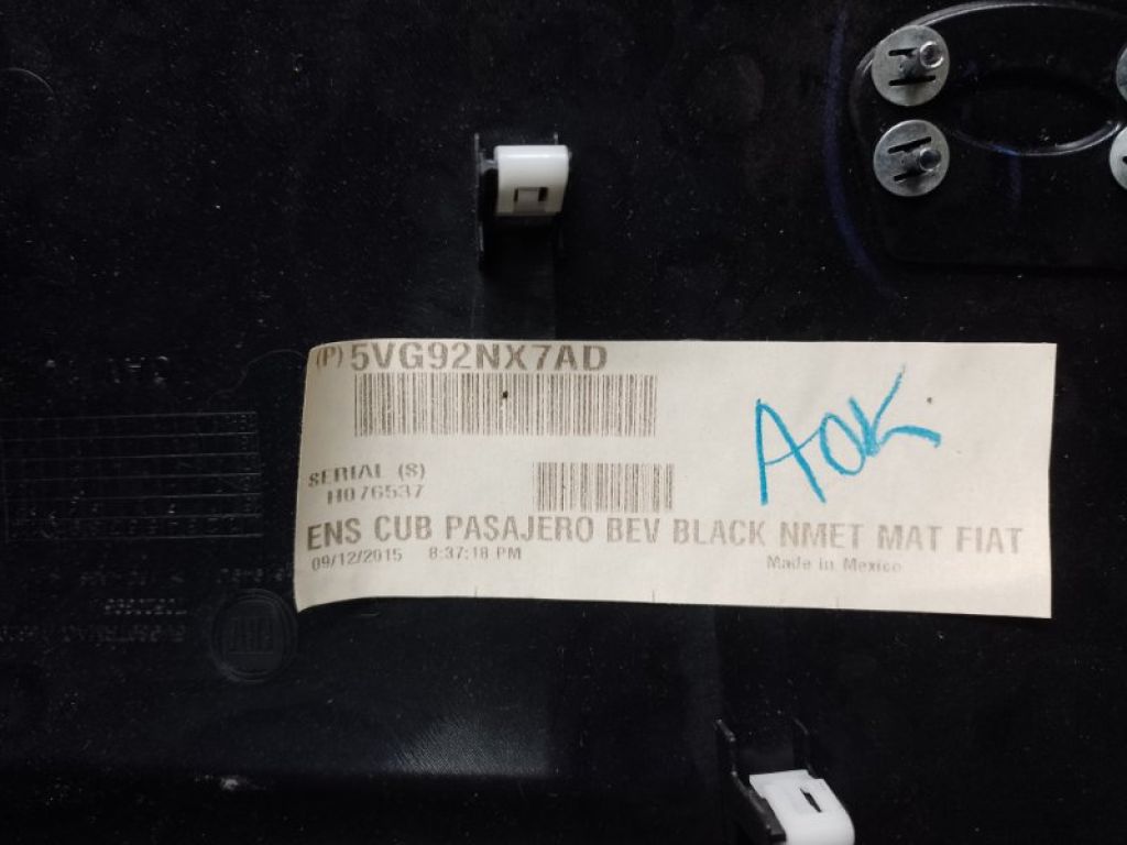 5VG92NX7AE | Блок кнопок консоли FIAT 500 (312/FF) 07-19 - Фото 7