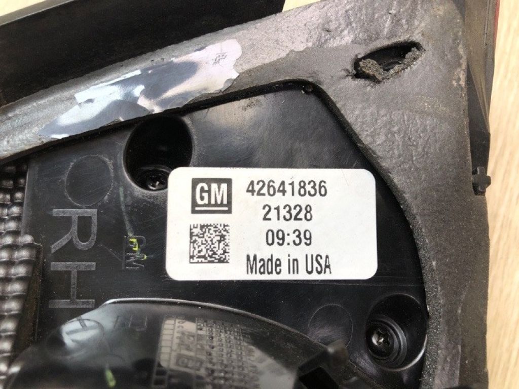 42641836 | Ліхтар внутрішній прав. CHEVROLET CRUZE 15- - Фото 9
