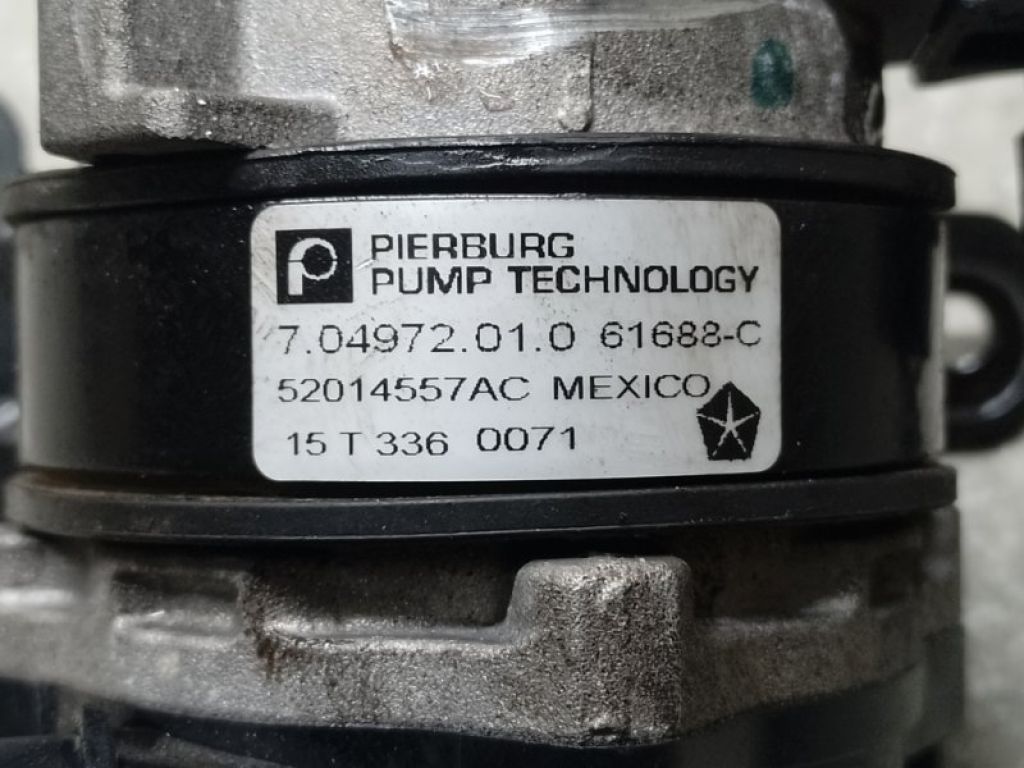 52014557AC | Помпа охлаждения электрическая FIAT 500 (312/FF) 07-19 - Фото 5