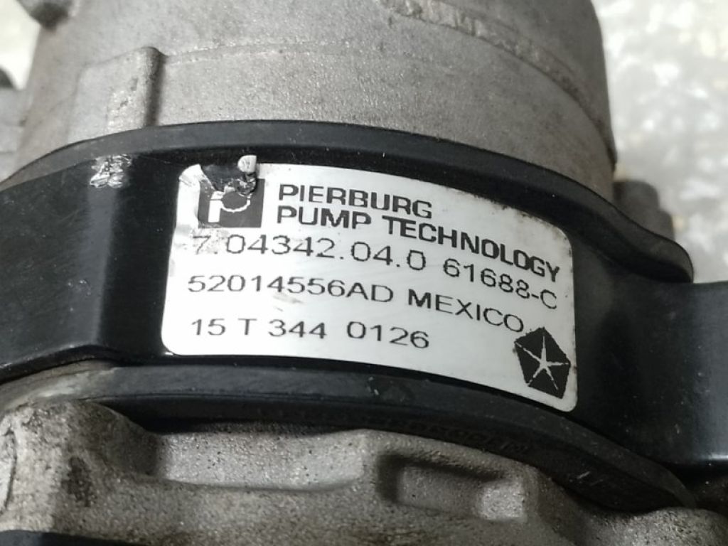 52014556AD | Помпа охлаждения электрическая FIAT 500 (312/FF) 07-19 - Фото 5