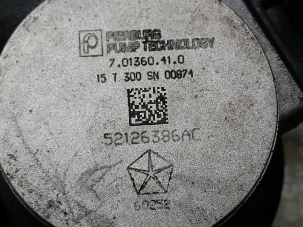 52014556AD | Помпа охлаждения электрическая FIAT 500 (312/FF) 07-19 - Фото 6