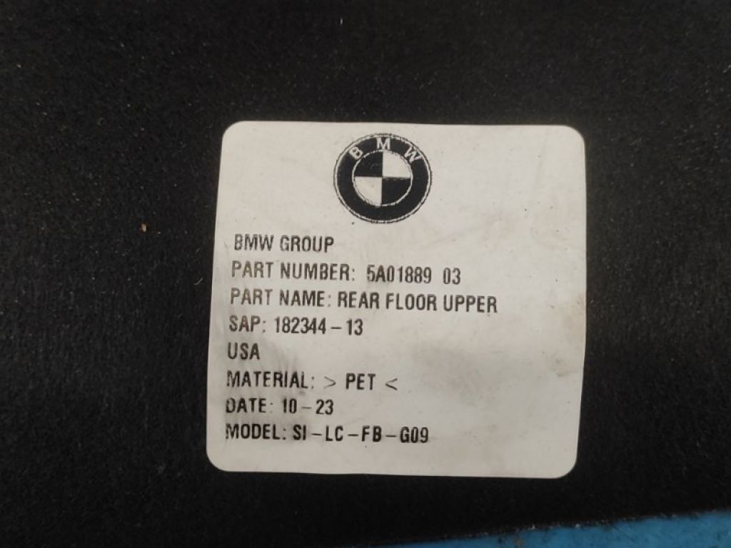 5A0188903 | обшивка багажника BMW XM (G09) 23- - Фото 5