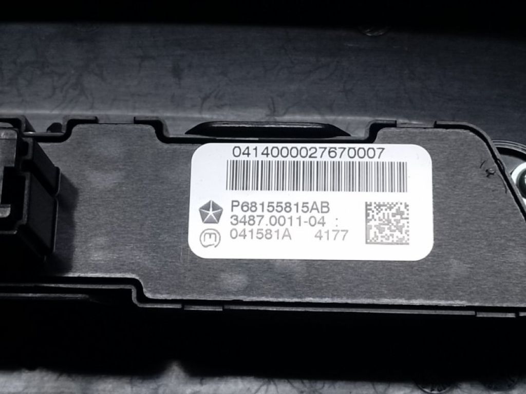 1WG521S5AB | Накладка торпедо під магнітолу JEEP CHEROKEE 14- - Фото 4