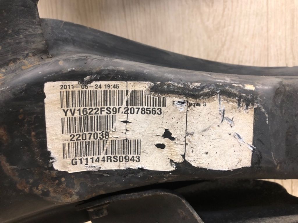 31329225 | Балка задньої підвіски VOLVO S60 10-13 - Фото 10