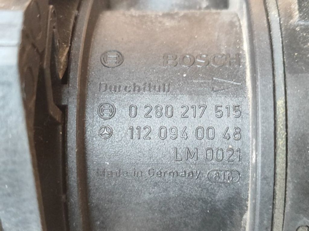 A1120940048 | Витратомір повітря MERCEDES E-CLASS W211 02-09 - Фото 5