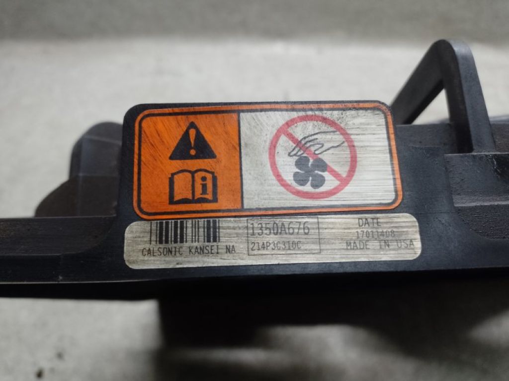 1355A321 | Диффузор вентилятора основного радиатора MITSUBISHI ASX / OUTLANDER SPORT 10-21 - Фото 4