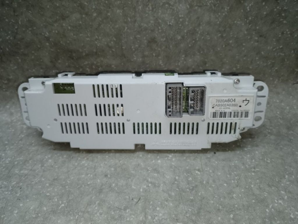 7820A604 | Блок управления печкой MITSUBISHI ASX / OUTLANDER SPORT 10-21 - Фото 3