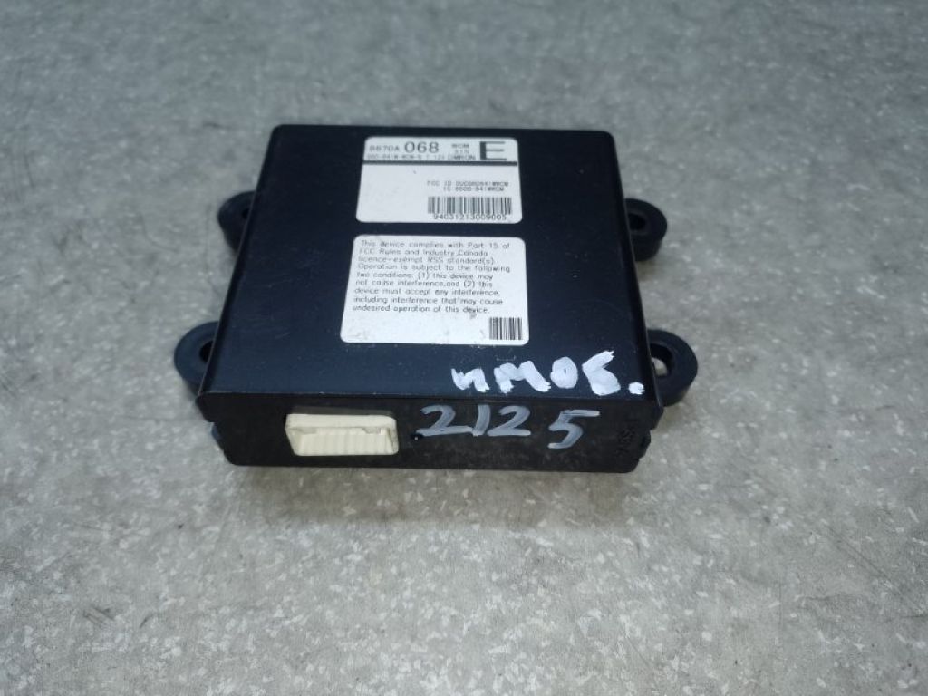 8670A068 | Блок иммобилайзера MITSUBISHI ASX / OUTLANDER SPORT 10-21