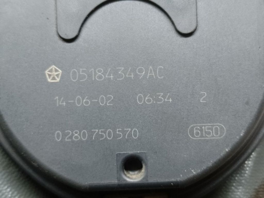 5184349AC | Дросельна заслінка JEEP CHEROKEE 14- - Фото 7