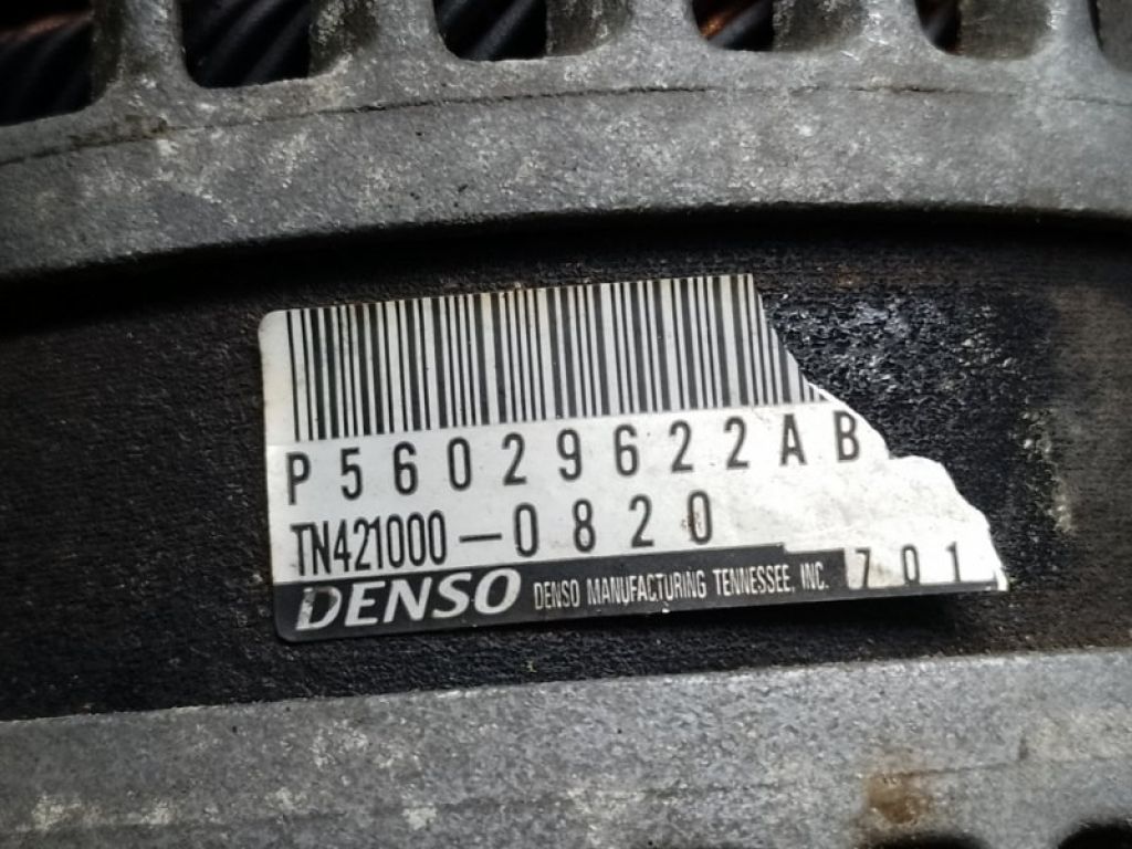 68271763AA | Генератор JEEP CHEROKEE 14- - Фото 6