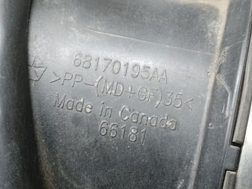 68170195AA | Патрубок воздушного фильтра JEEP CHEROKEE 14- - Фото 6