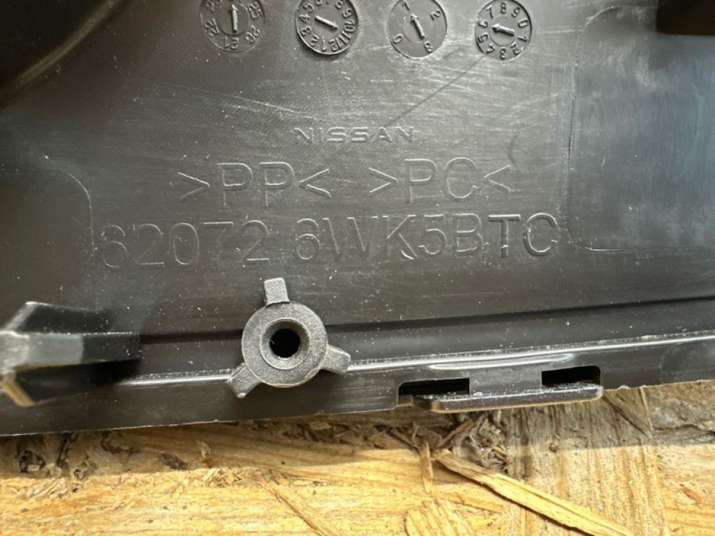 62072-6WK5B | Решітка радіатора NISSAN LEAF 18- - Фото 4