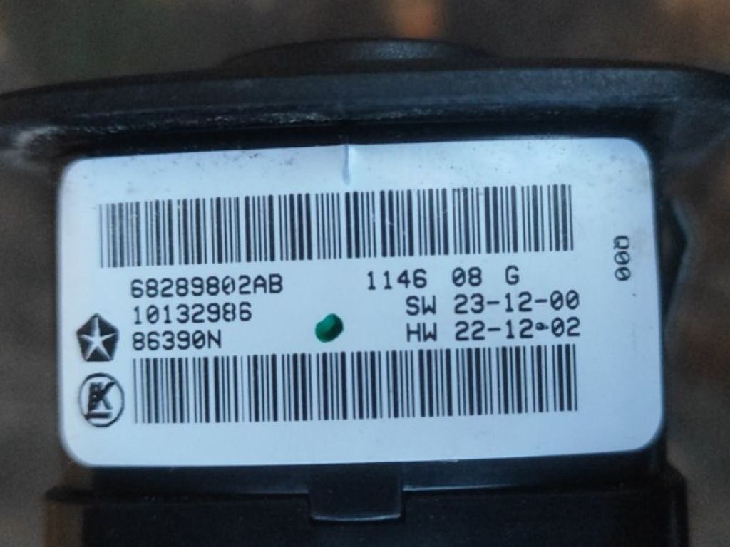 68289802AB | Блок управления стеклоподъемниками JEEP GRAND CHEROKEE 11-22 - Фото 5