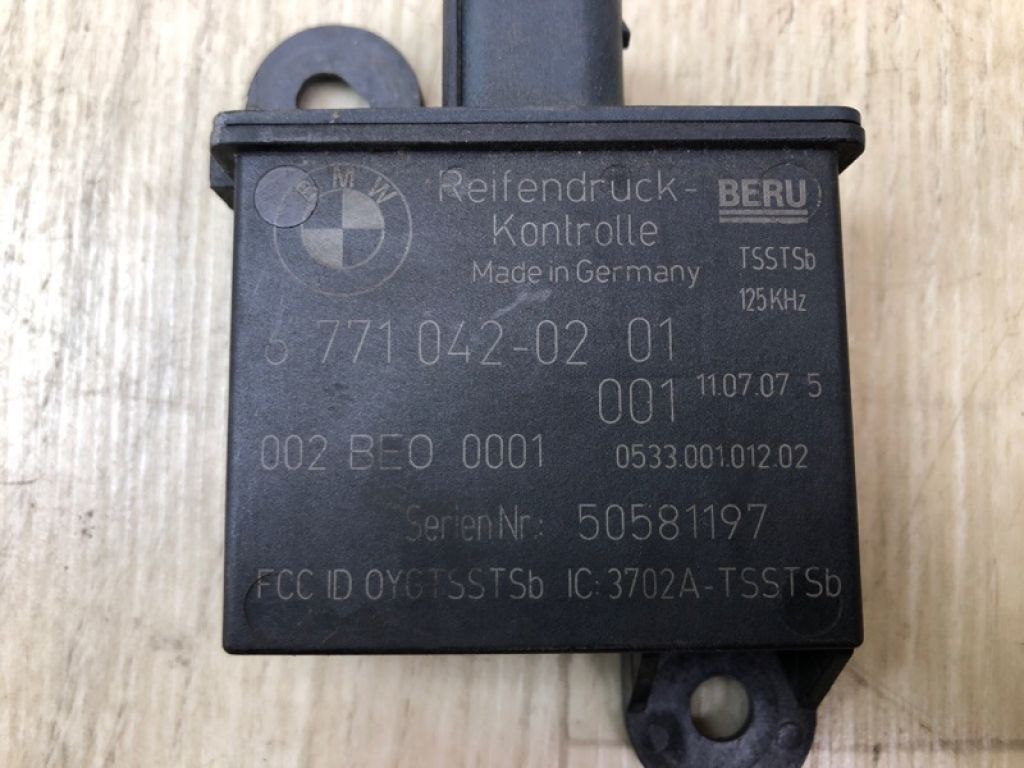 36 23 6 771 042 | Датчик тиску в шинах BMW 3 SERIES (E90-E93) 2005–2014 - Фото 6