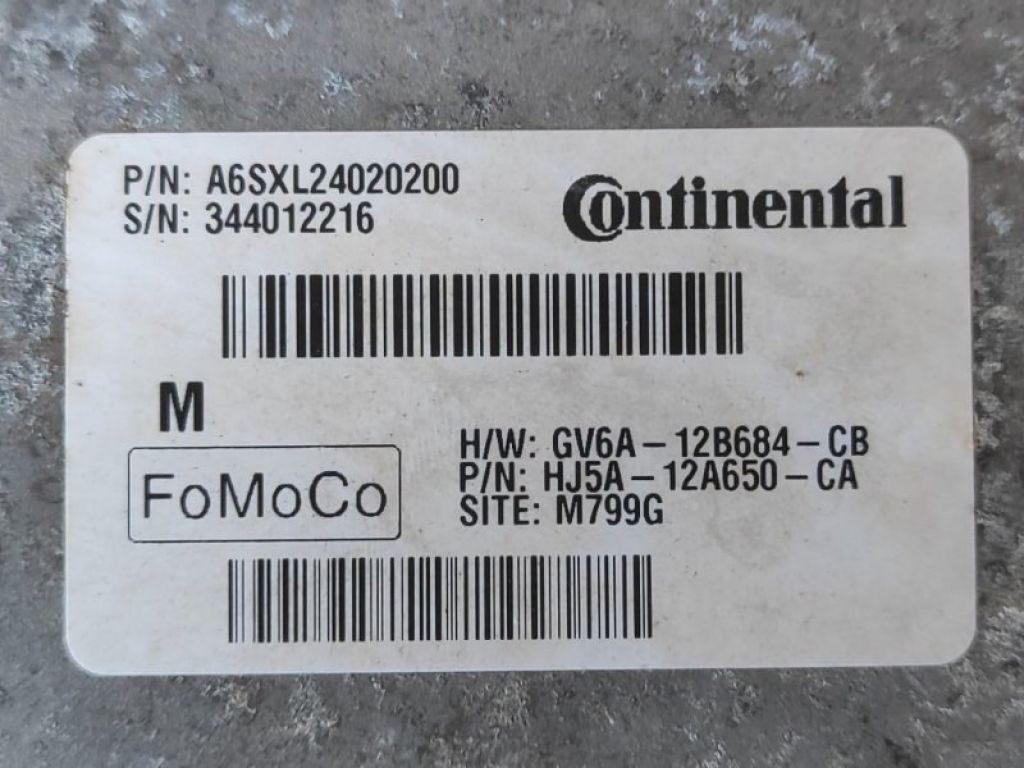 GV6A-12B684-CB | Блок управления двигателем FORD ESCAPE 12-19 - Фото 4