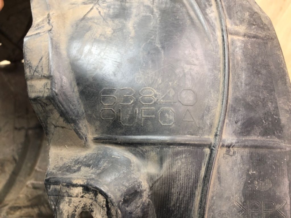 63840-9UF0A | Підкрилок передн. прав. NISSAN MURANO Z52 14- - Фото 7