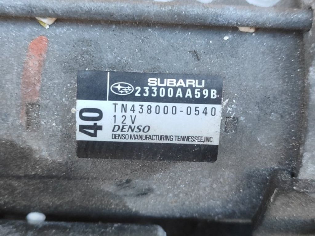 23300-AA59B | стартер SUBARU OUTBACK 09-14 BR - Фото 5