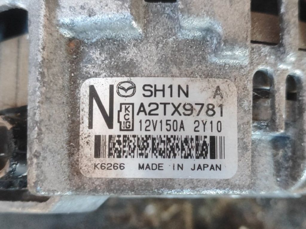 SH01-18-300 | Генератор MAZDA CX-5 (KE) 11-17 - Фото 6