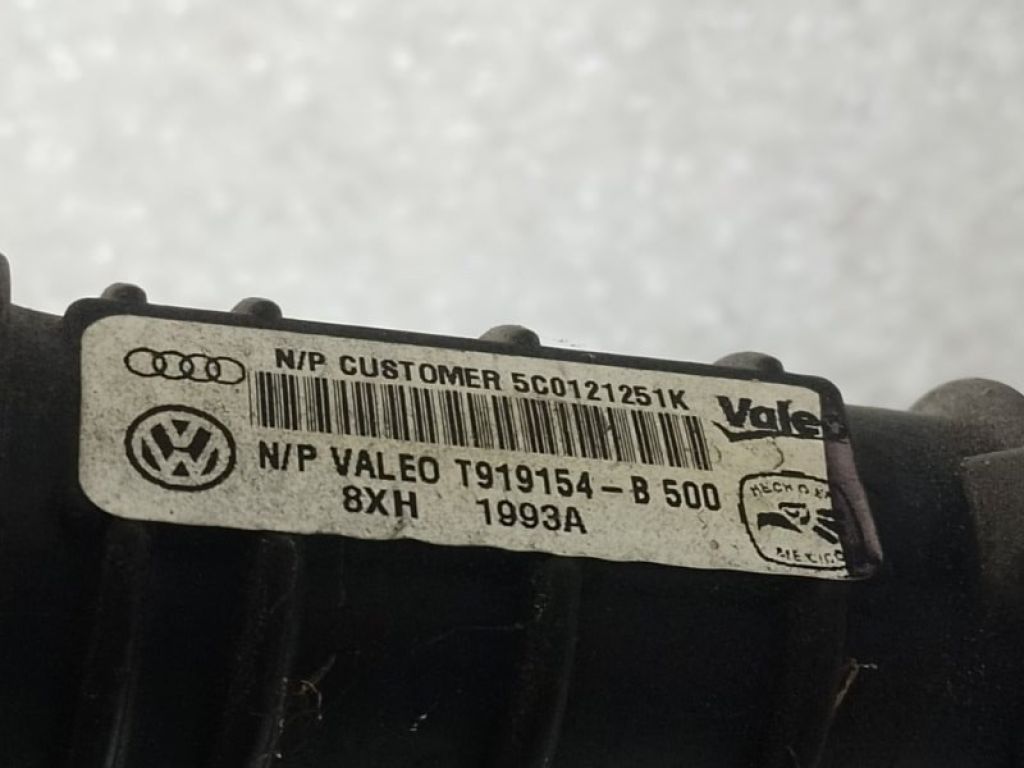 5C0121251K | Радиатор основной VOLKSWAGEN PASSAT B7 11-15 - Фото 5