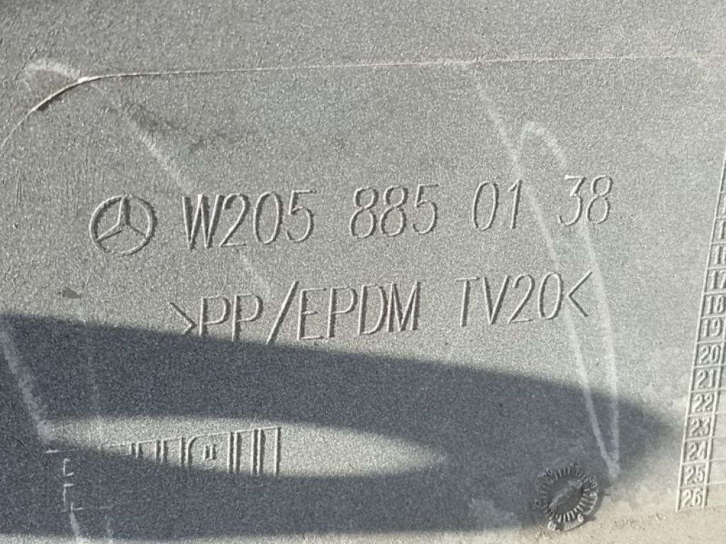A 205 880 04 47 9999 | Бампер задній MERCEDES C-CLASS W205 16-21 - Фото 7