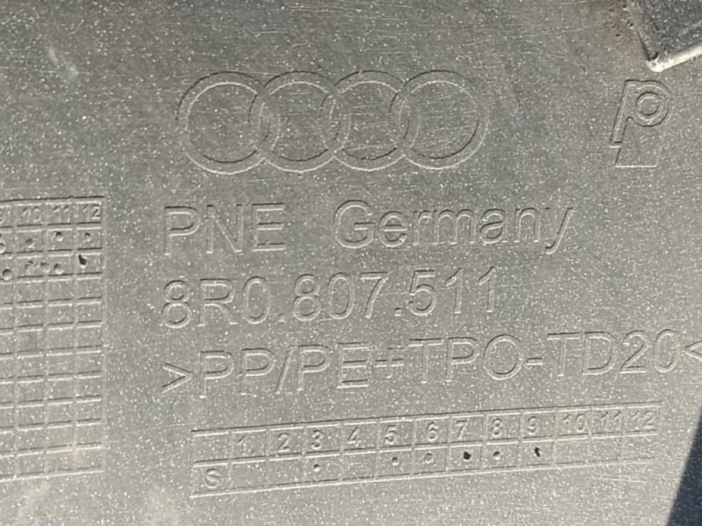 8R0807303 GRU | Бампер задній AUDI Q5 08-16 - Фото 6