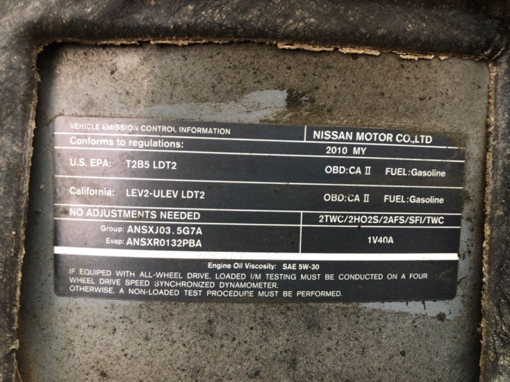 FEA0M-1AAMA | Капот NISSAN MURANO Z51 07-14 - Фото 6