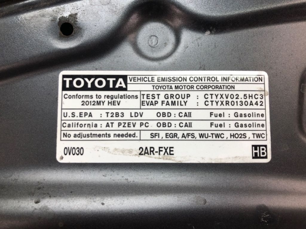 53301-06150 | Капот TOYOTA CAMRY 50 12-15 - Фото 5