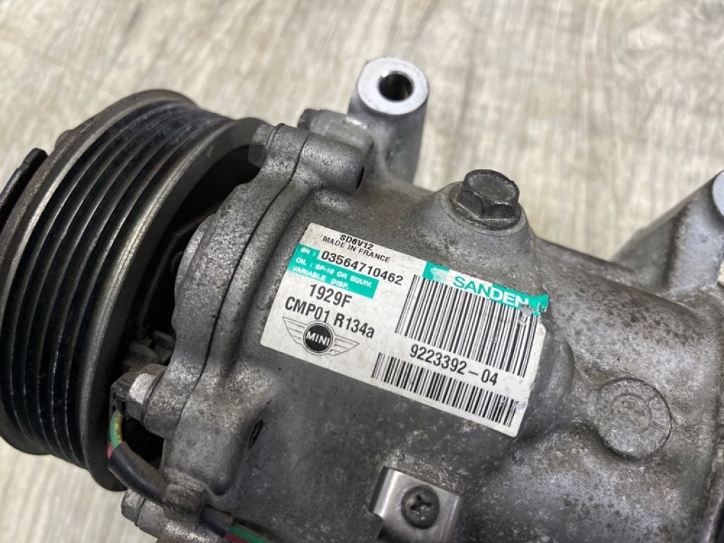 64 52 9 223 392 | Компресор кондиціонера MINI COOPER S CLUBMAN R55 05-14 - Фото 7