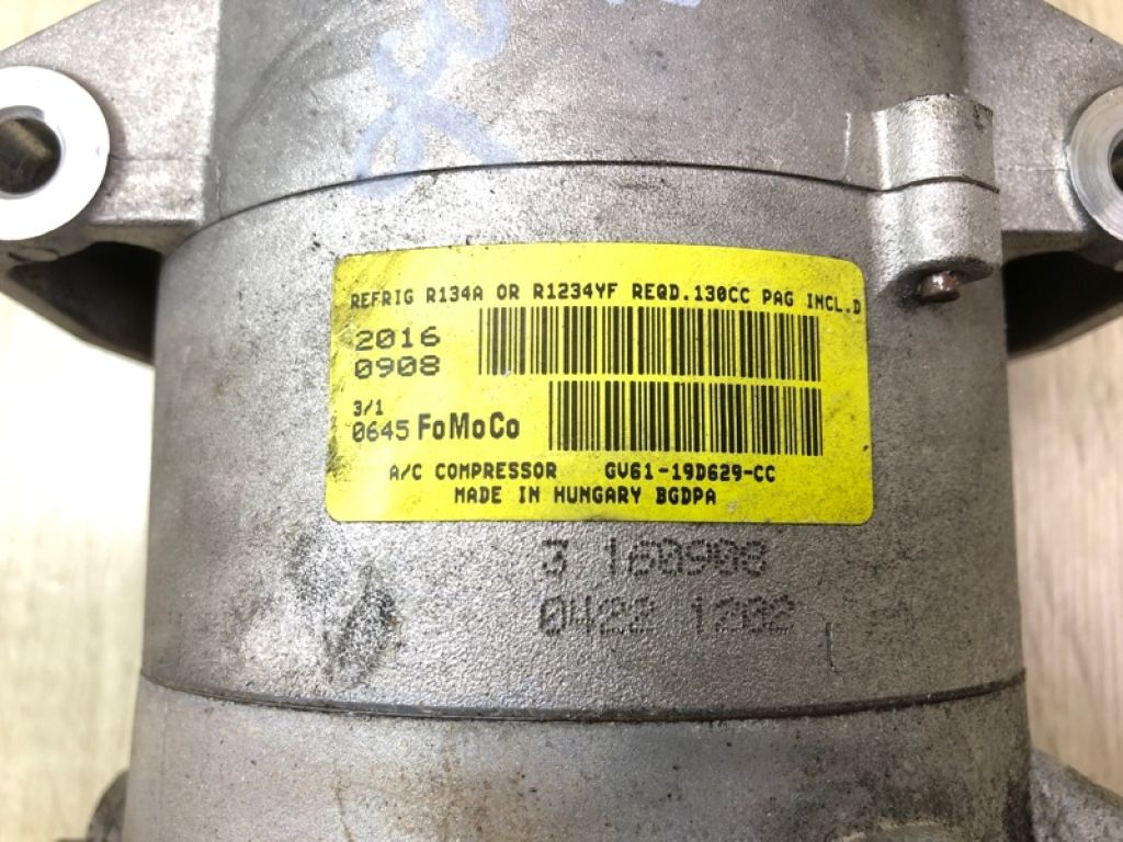 GV6Z-19703-C | Компресор кондиціонера FORD ESCAPE 12-19 - Фото 8