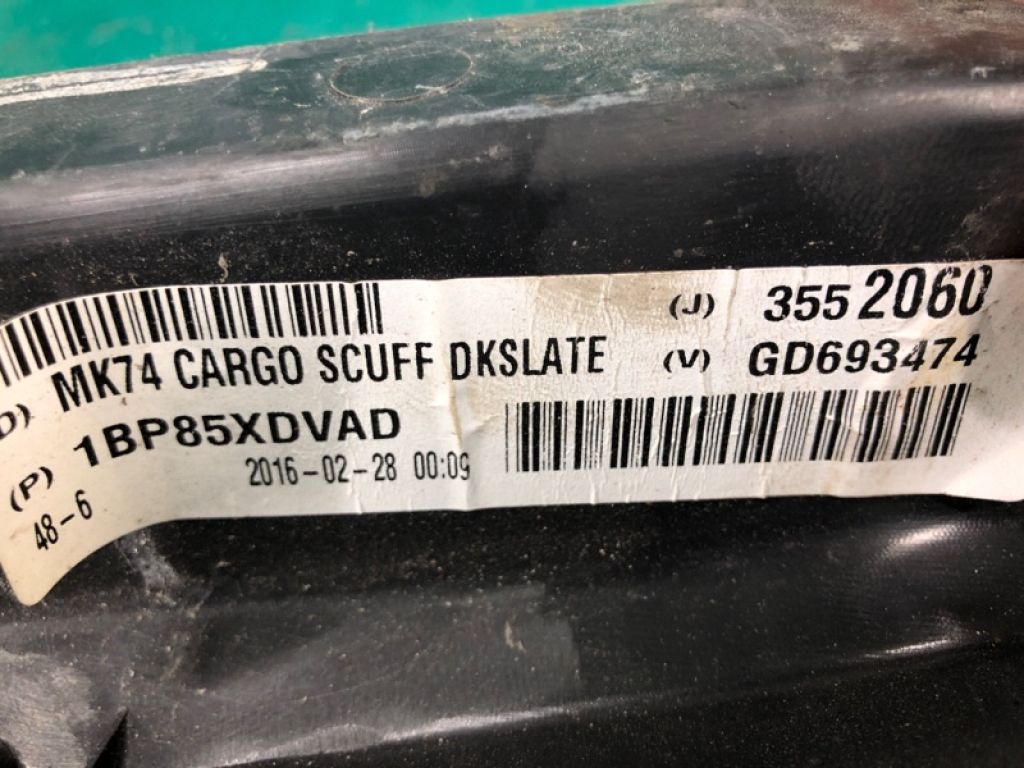 1BP85 XDVAD | Накладка проема багажника JEEP PATRIOT 10-17 - Фото 4