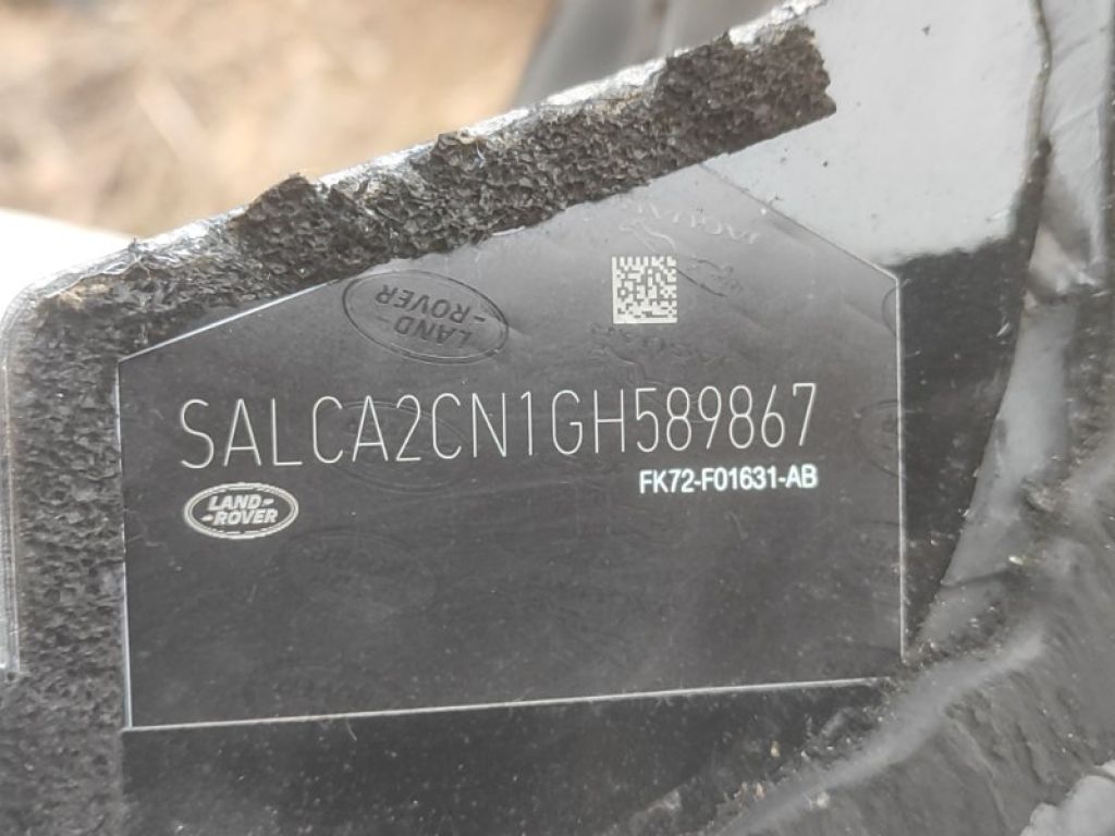 Чверть кузова передня лів. LAND ROVER DISCOVERY Sport 15-19 - Фото 5