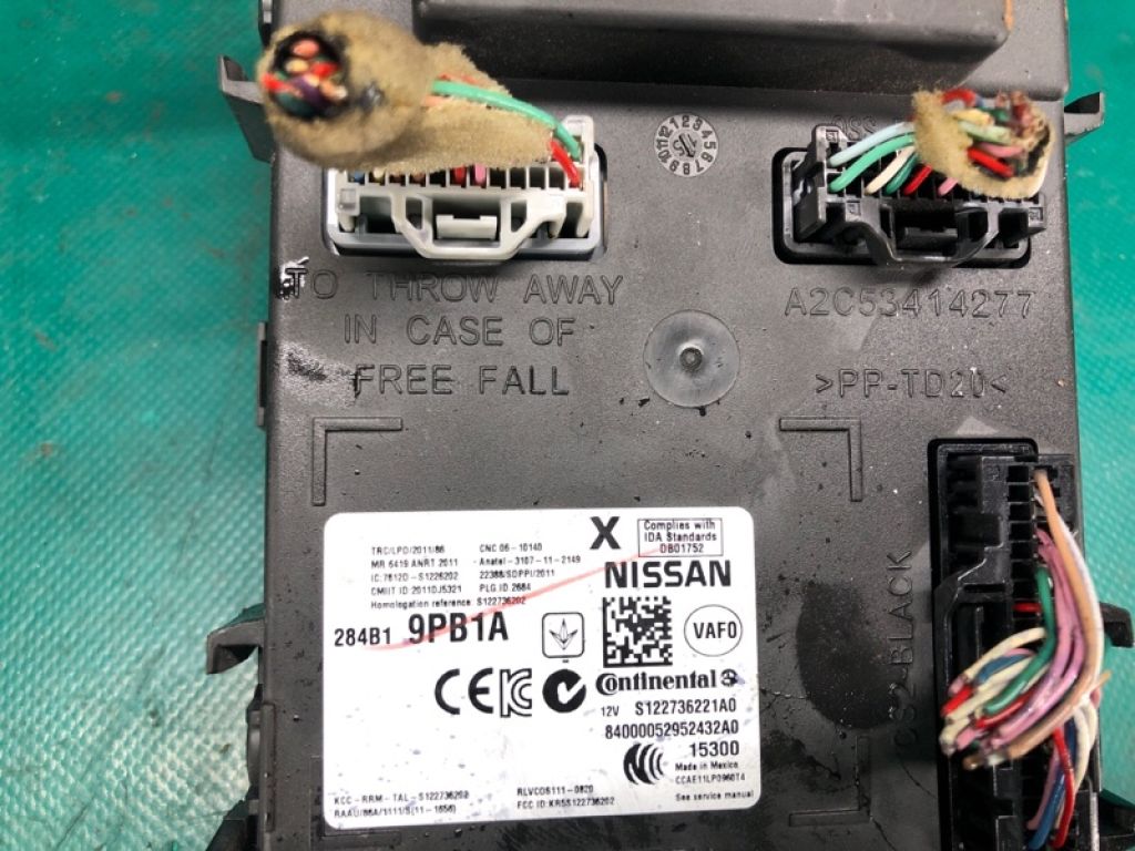 284B1-9PB1A | Блок комфорту INFINITI QX60/JX35 12-20 - Фото 4