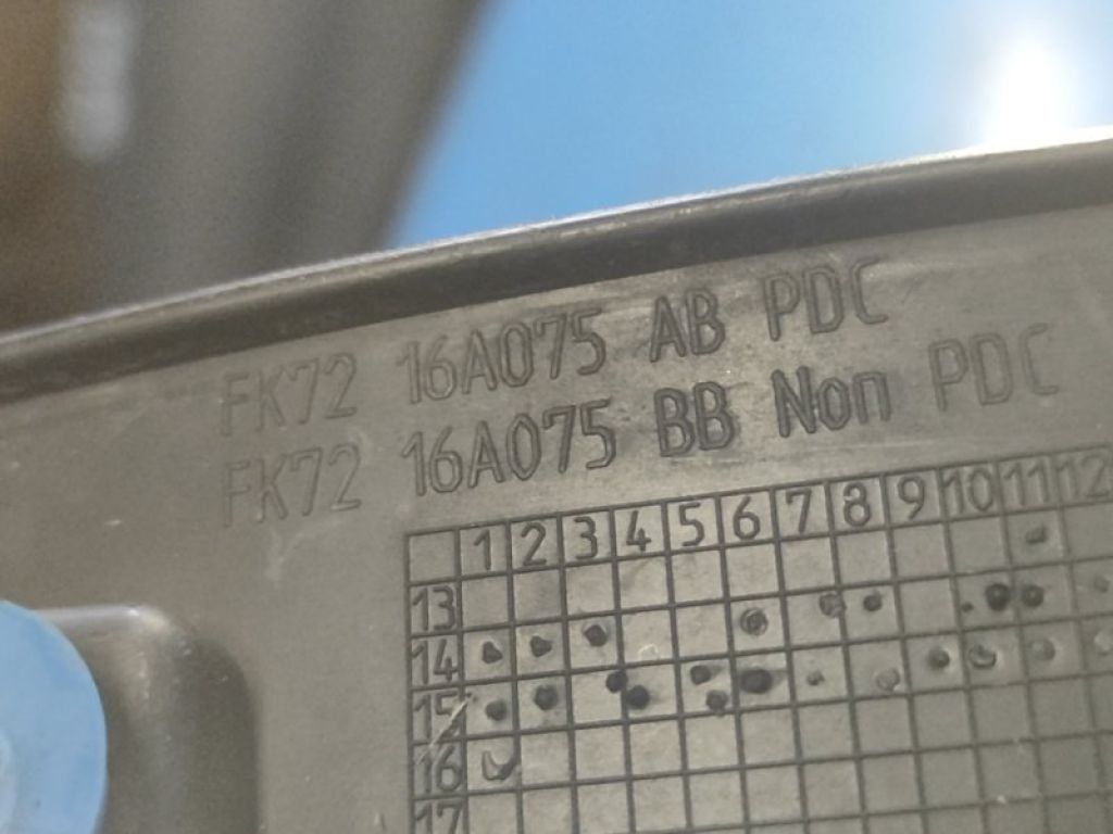 FK72-16A075-AB | Накладка крила (розширювач арки) передн. лів. LAND ROVER DISCOVERY Sport 15-19 - Фото 3